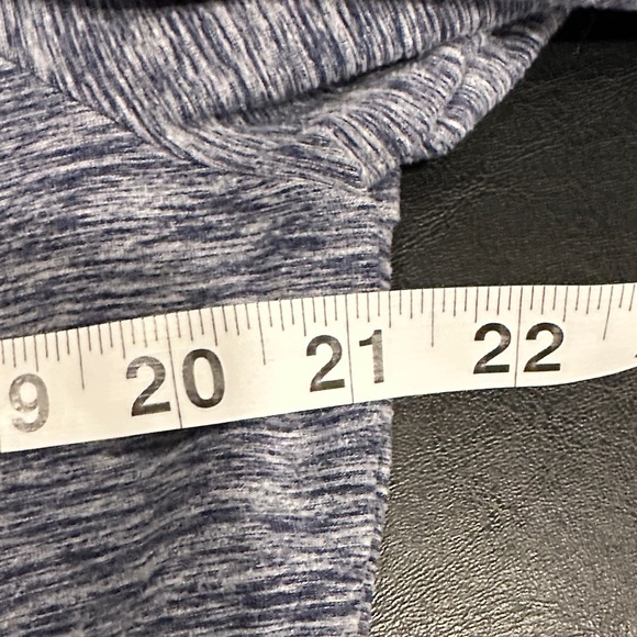 Title Nine Blue Grace Buttah Base Layer Heather Long Sleeve Top - Picture 4 of 8